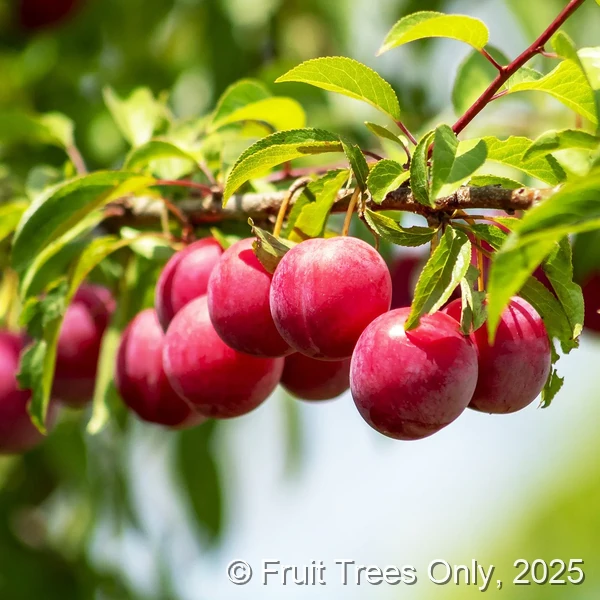 Santa Rosa Plum Trees for sale at Fruit Trees Only